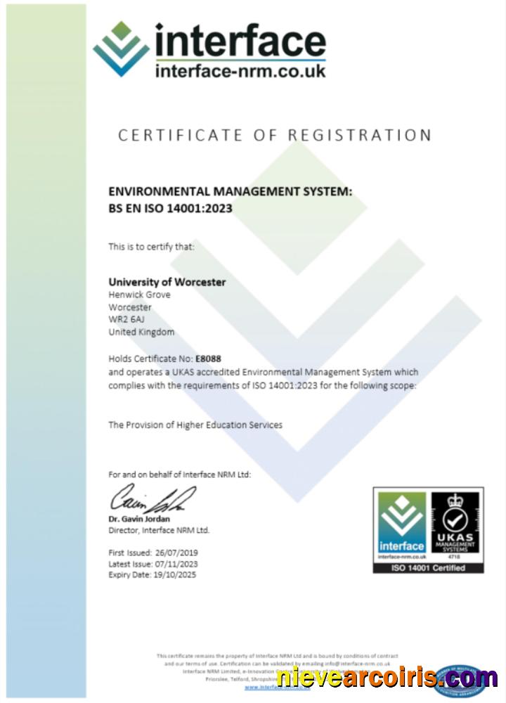 UK Interface certificate of registration